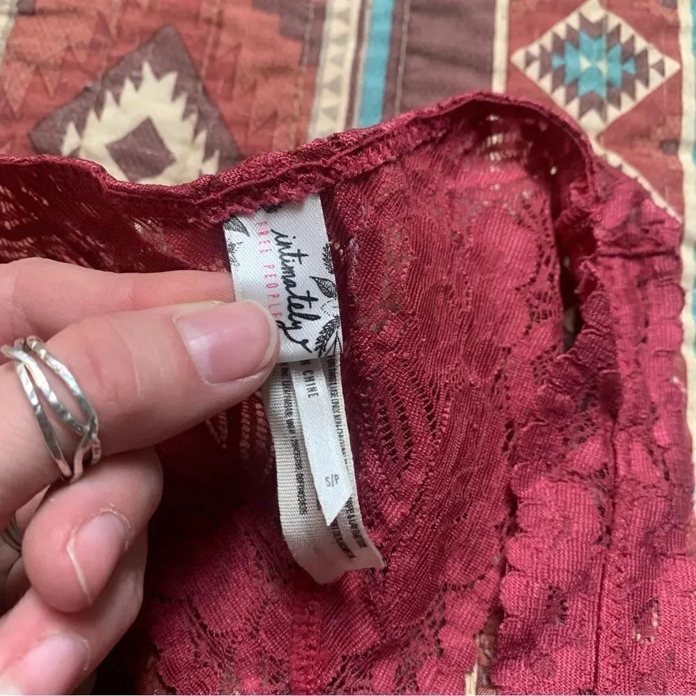 Free People Lace Bralette size small - Picture 2 of 5